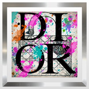 Featured image of post Printable Dior Wall Art / French art deco chrome picture frame.