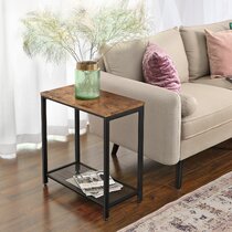 slim couch side table