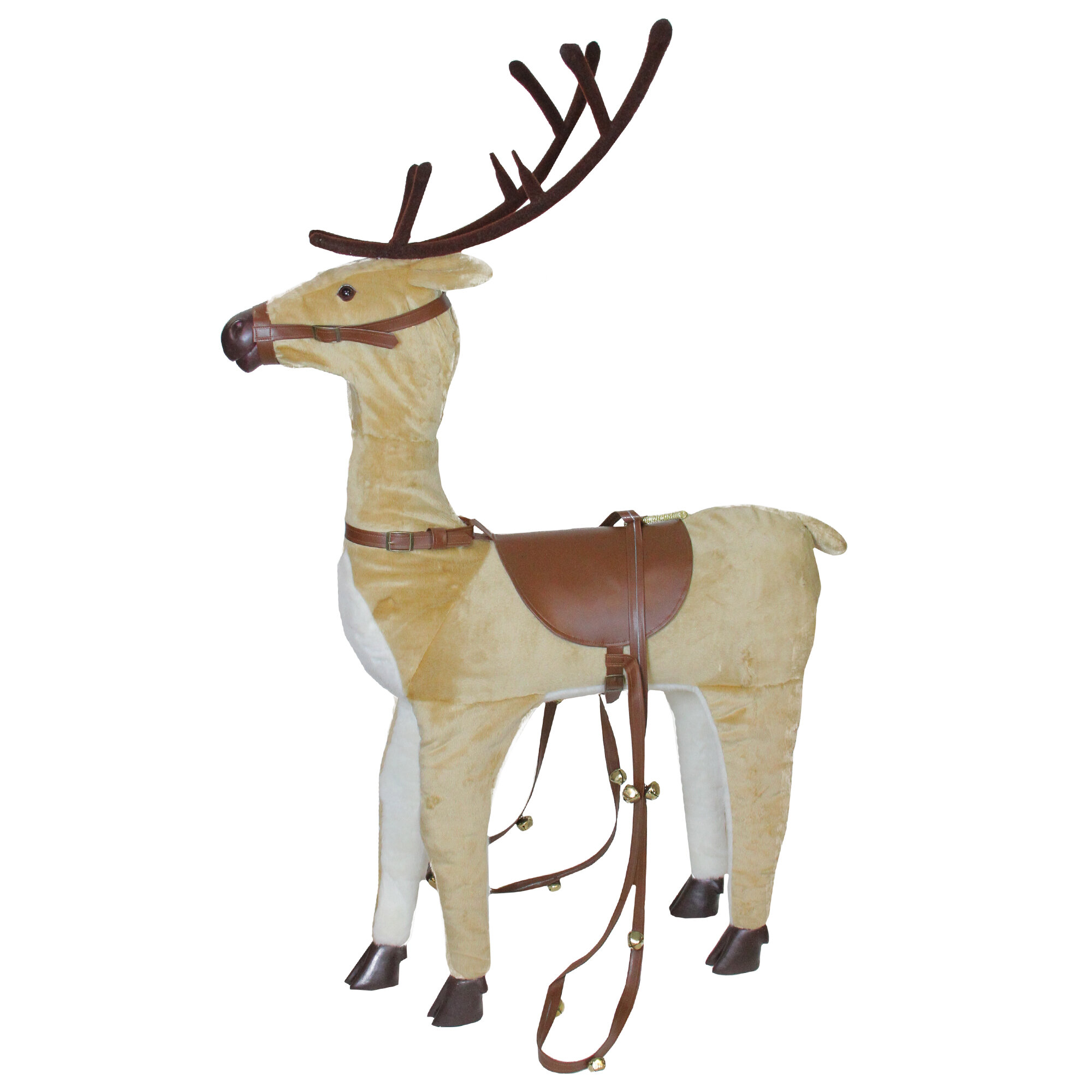 plush standing reindeer