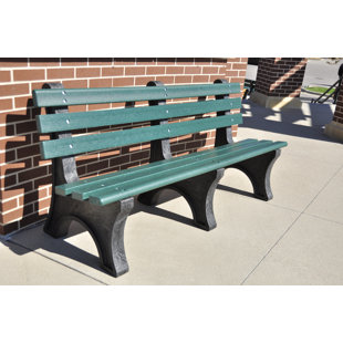Aiden Recycled Plastic Park Bench