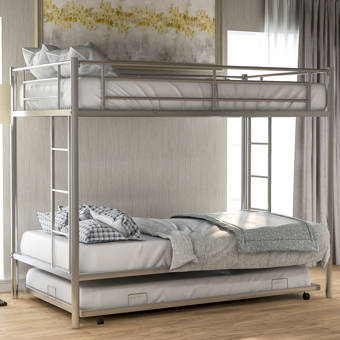 Harriet Bee Darch Twin Over Twin Bunk Bed Wayfair