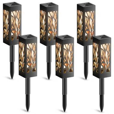 Details about   1-8 Pack Solar Flame Lamp LED Outdoor Torch Lights IP65 Safety Waterproof 