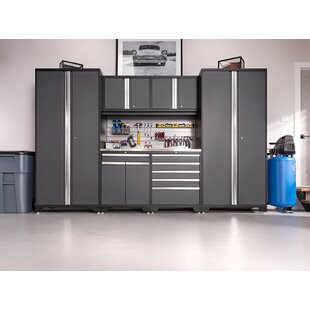 58468 Garage Cabinets NewAge Products Pro Series 3.0 Grey 10 Piece Set