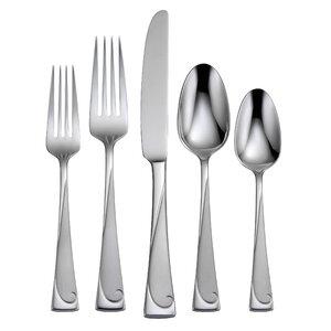 Script 45 Piece Flatware Set