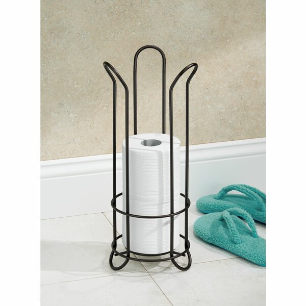 Rebrilliant Espana Tulip Free Standing Toilet Paper Holder ...