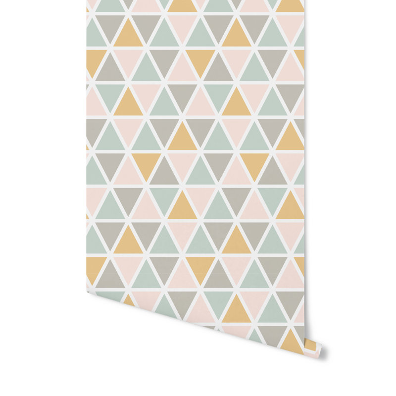 East Urban Home Swadlincote 3m x 60cm Textured Satin Peel ...