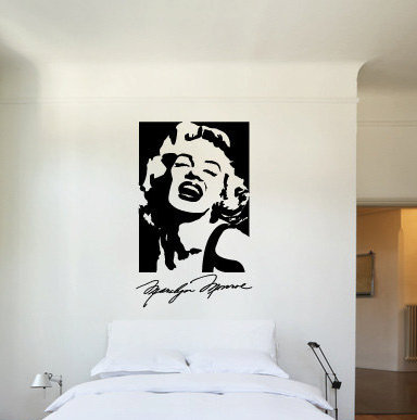 Marilyn Monroe Wall Decal Wayfair