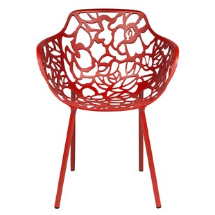 Rossi Stacking Patio Dining Chair With Cushion By Birch Lane