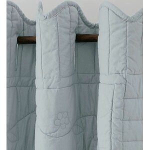 Quilted Window Single Curtain Valance