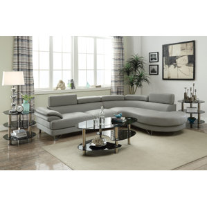 Ike Reclining Sectional by Orren Ellis