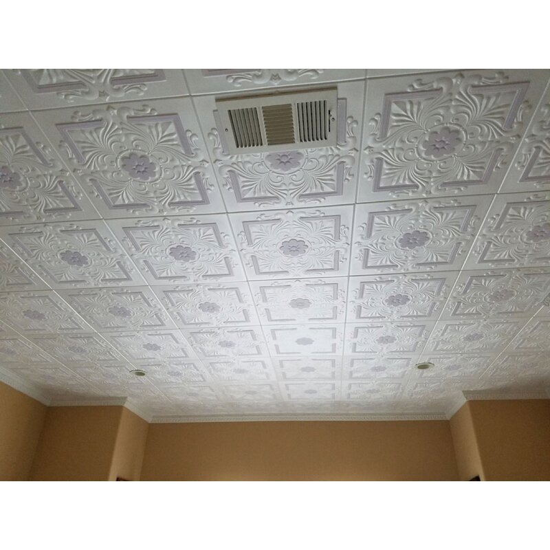 A La Maison Ceilings Victorian 1 6 Ft X 1 6 Ft Foam Glue Up