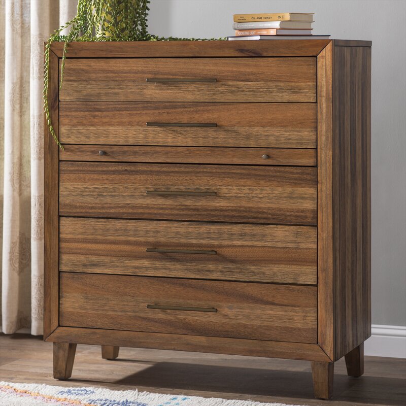 Mistana Tarin 5 Drawer Chest Reviews Wayfair