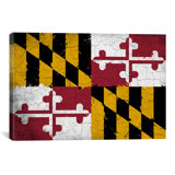 Maryland Flag Wall Art Wayfair