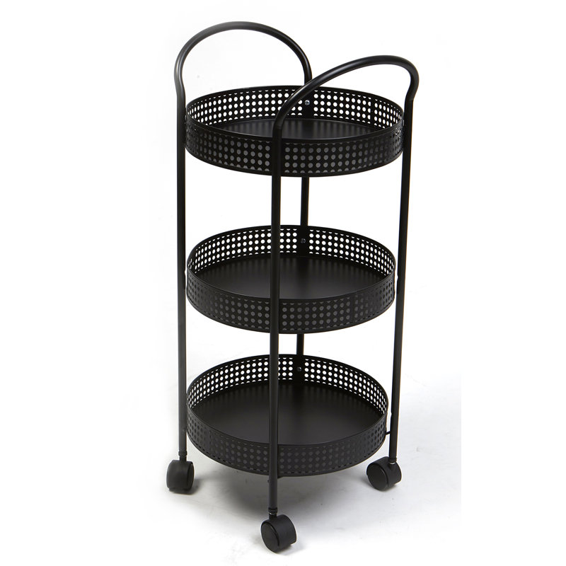 Rebrilliant Admiranda 3 Tier Multi Purpose Utility Cart With Wheels Reviews Wayfair