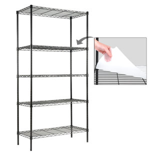5 Tier 72x36x14" Wire Rack Metal Shelf High Quality Unit Garage Kitchen Storage 