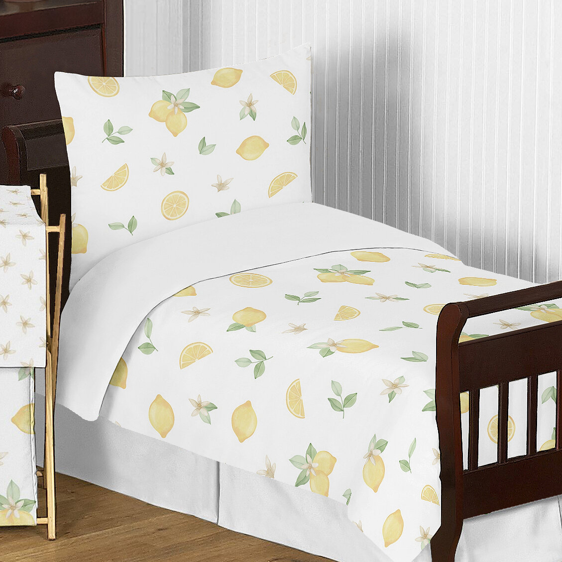 Sweet Jojo Designs Lemon Floral 5 Piece Toddler Bedding Set By Sweet Jojo Designs Wayfair