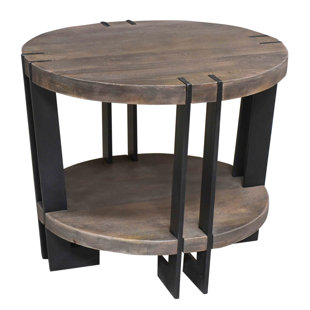 Bengal Manor Iron And Acacia Wood End Table By Crestview Collection Bengal Manor Iron And Acacia Wood End Table By Crestview Collection Read Reviews
