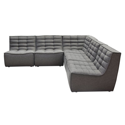 Marshall Symmetrical Modular Sectional Diamond Sofa