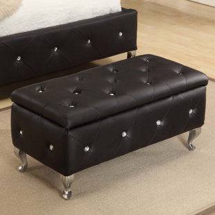 Go to store & view more images House of Hampton Atchley Upholstered Storage Bench
