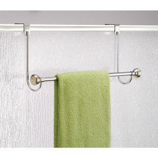 Gl Shower Door Towel Bars Wayfair Duff 18 Over The Shower Door Towel Bar
