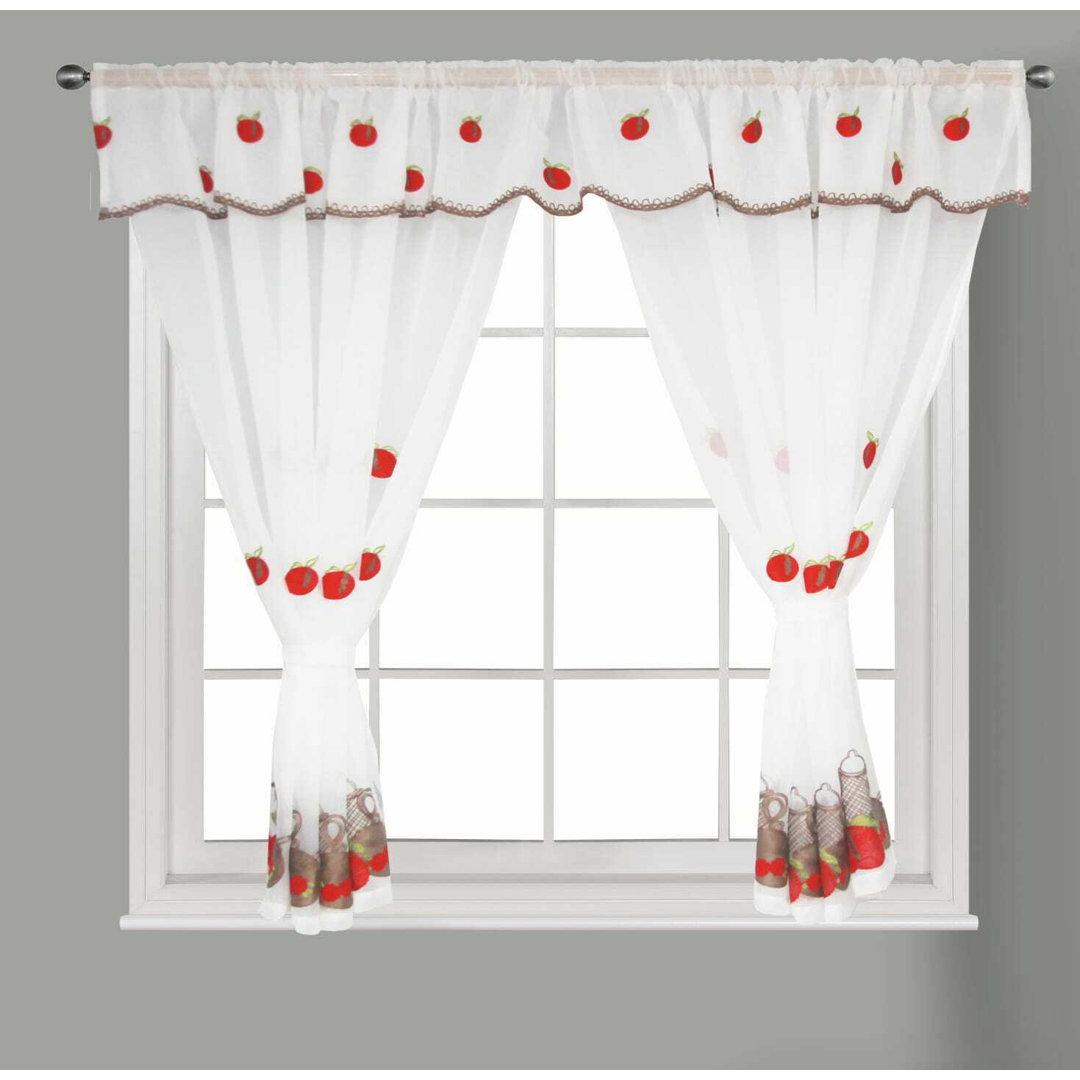 Marlow Home Co. Küchenvorhang Gerke