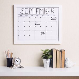 Day Planner Org Wall Mounted Calendar Board