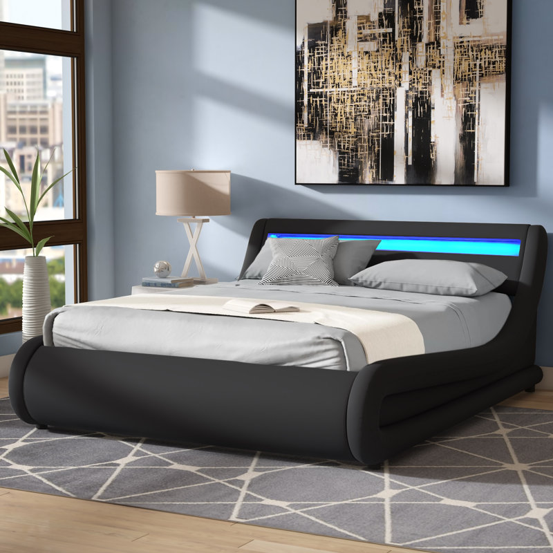 Orren Ellis Jovenko Upholstered Led Storage Platform Bed Reviews Wayfair,Icici Bank Home Loan Interest Rates 2020 Calculator