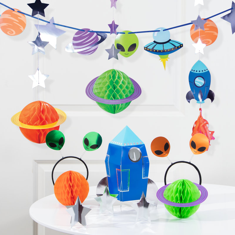 Creative Converting Space Party Favors Decoration Kit Wayfair