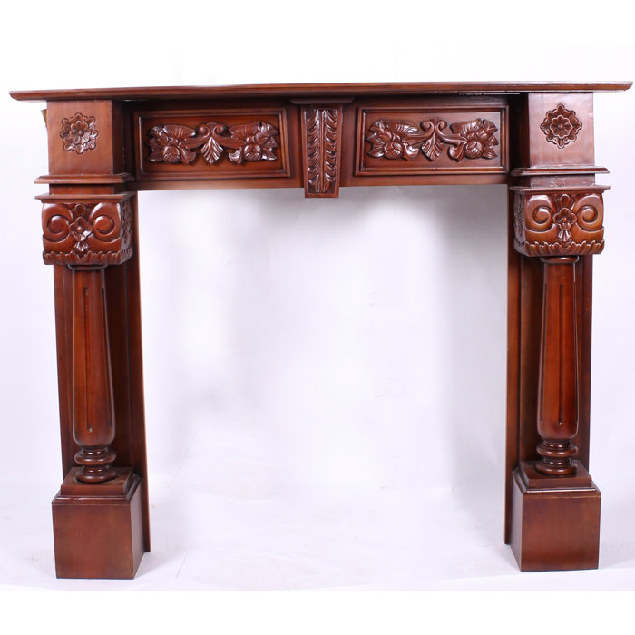 Americasbestfurniture Fireplace Column Surround Mantel Wayfair Ca