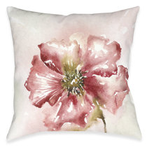 blush pillows and throws