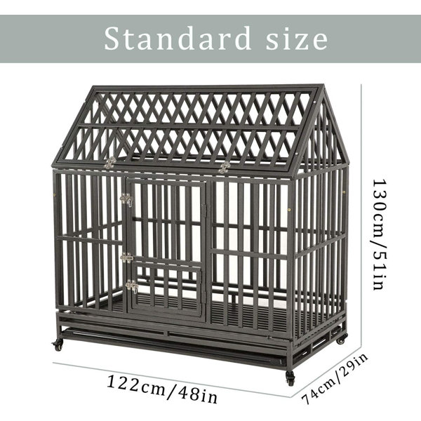 medium wire dog crate dimensions