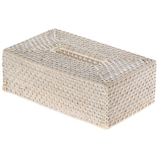Rectangular Tissue Box Cover Wayfair Cresthaven Rectangular Tissue Box Cover