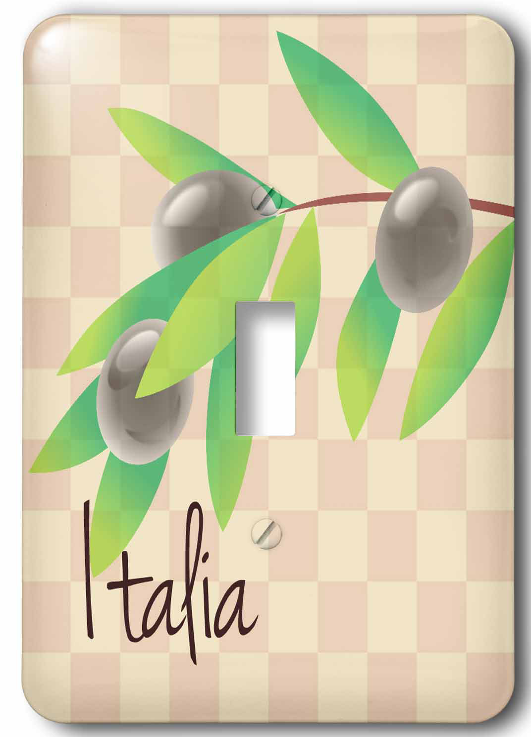 3drose Italian 1 Gang Toggle Light Switch Wall Plate Wayfair