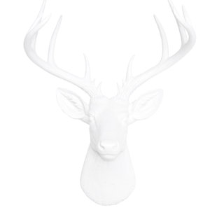 White Deer Head Wall Decor Wayfair Quickview