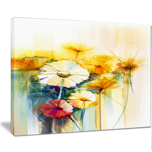 Yellow Flower Painting Wayfair