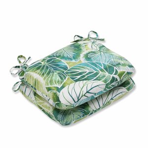 Key Cove Lagoon Outdoor Dining Chair Cushion (Set of 2)