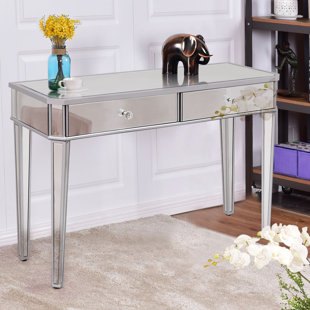Mansour 2 Drawer Mirrored Vanity Mansour 2 Drawer Mirrored Vanity