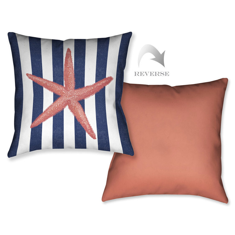 outdoor coral pillows