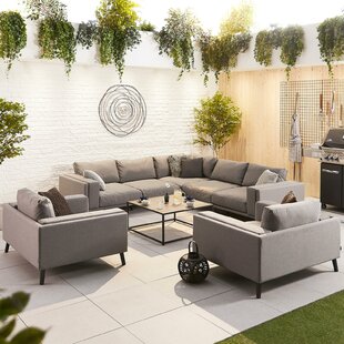 Thorkil 8 Seater Corner Sofa Set By Sol 72 Outdoor