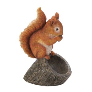 Squirrel Decorative Bird Feeder