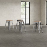 Fleischmann Bar & Counter Stool (Set of 4) by Greyleigh™