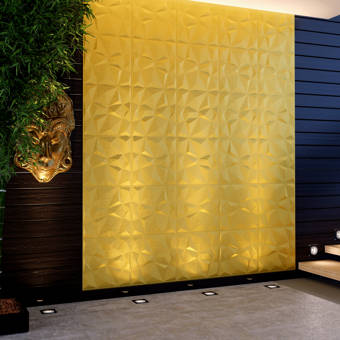 E Joy 20 X 20 Vinyl Wall Paneling In White Wayfair