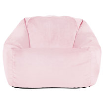 light pink bean bag