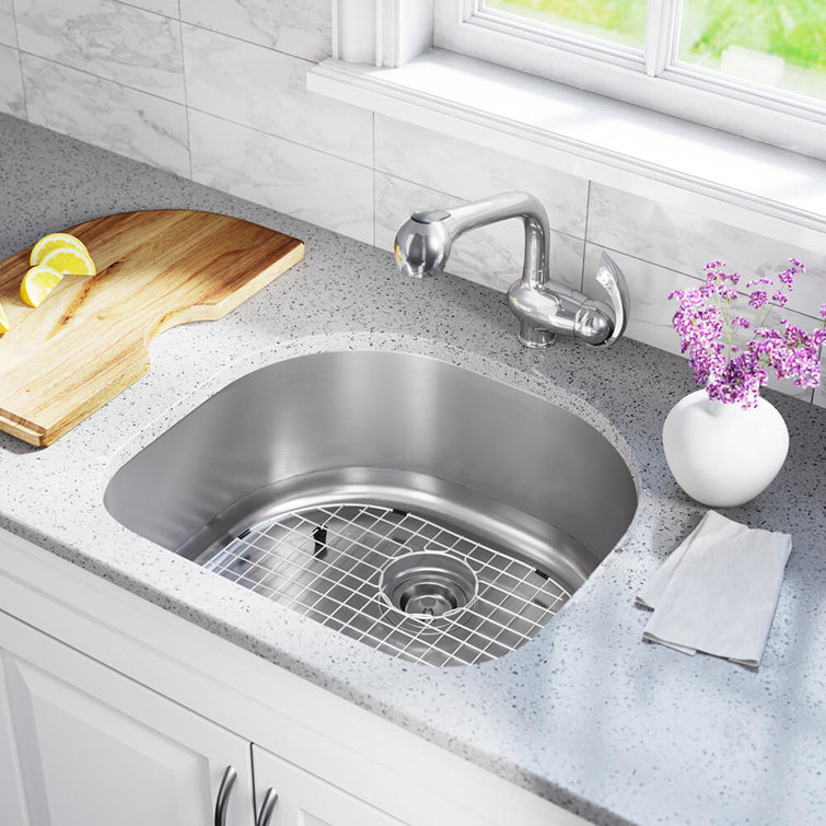 Mrdirect Stainless Steel 24 X 21 Undermount Kitchen Sink Reviews Wayfair