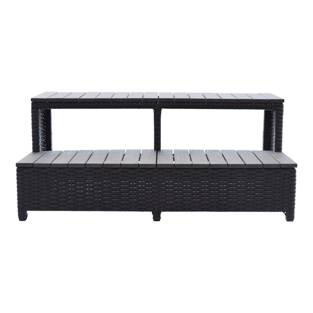 Canadian Spa Company Wicker Spa Steps 84 inch
