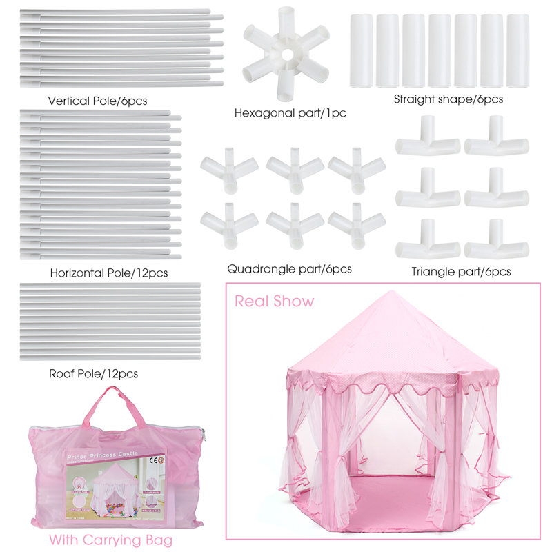 prince princess castle indoor outdoor
