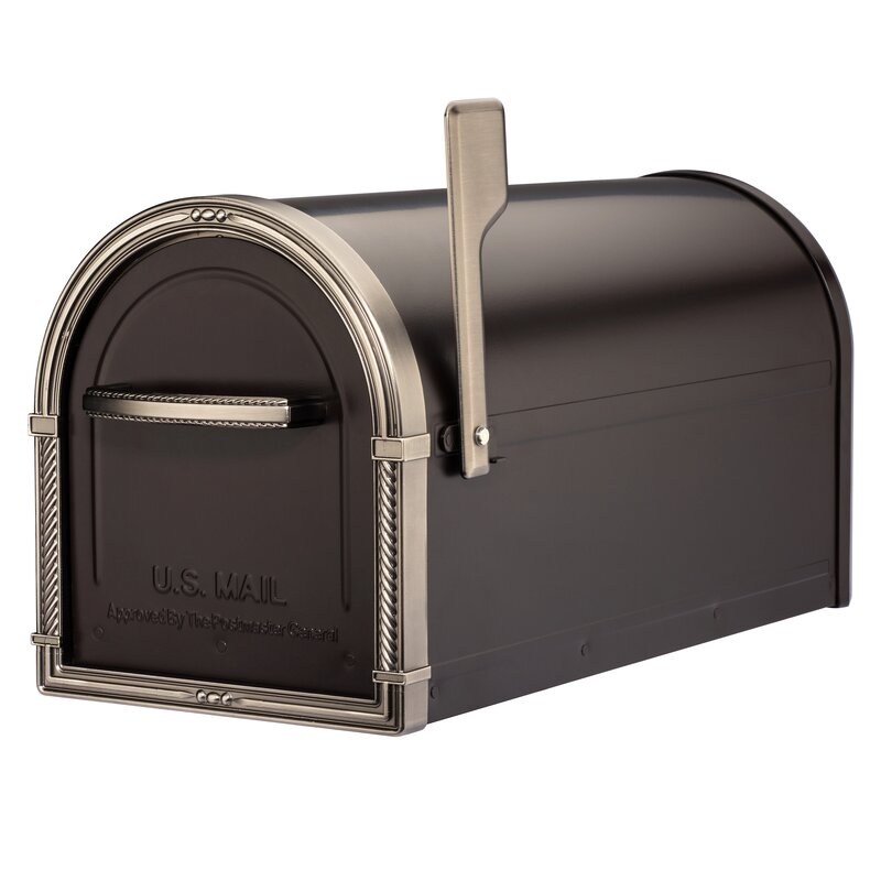 Architectural Mailboxes Bungalow Post Mounted Mailbox & Reviews | Wayfair