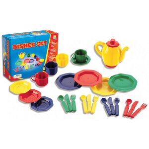 25 Piece Dish Play Set