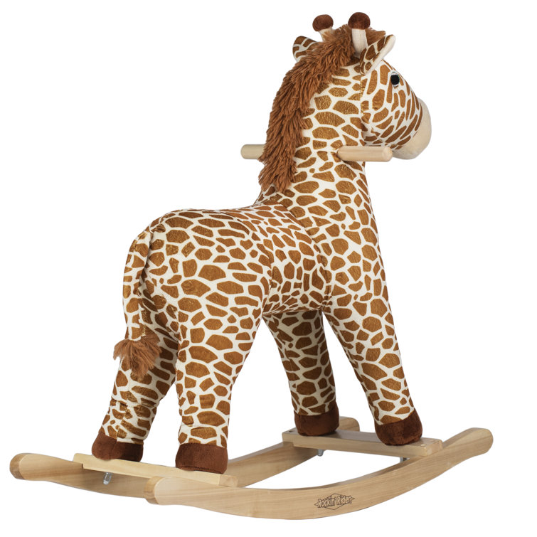 giraffe nursery rocker