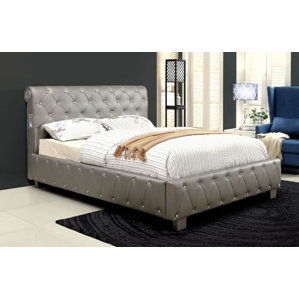 Upholstered Panel Bed by A&J Homes Studio